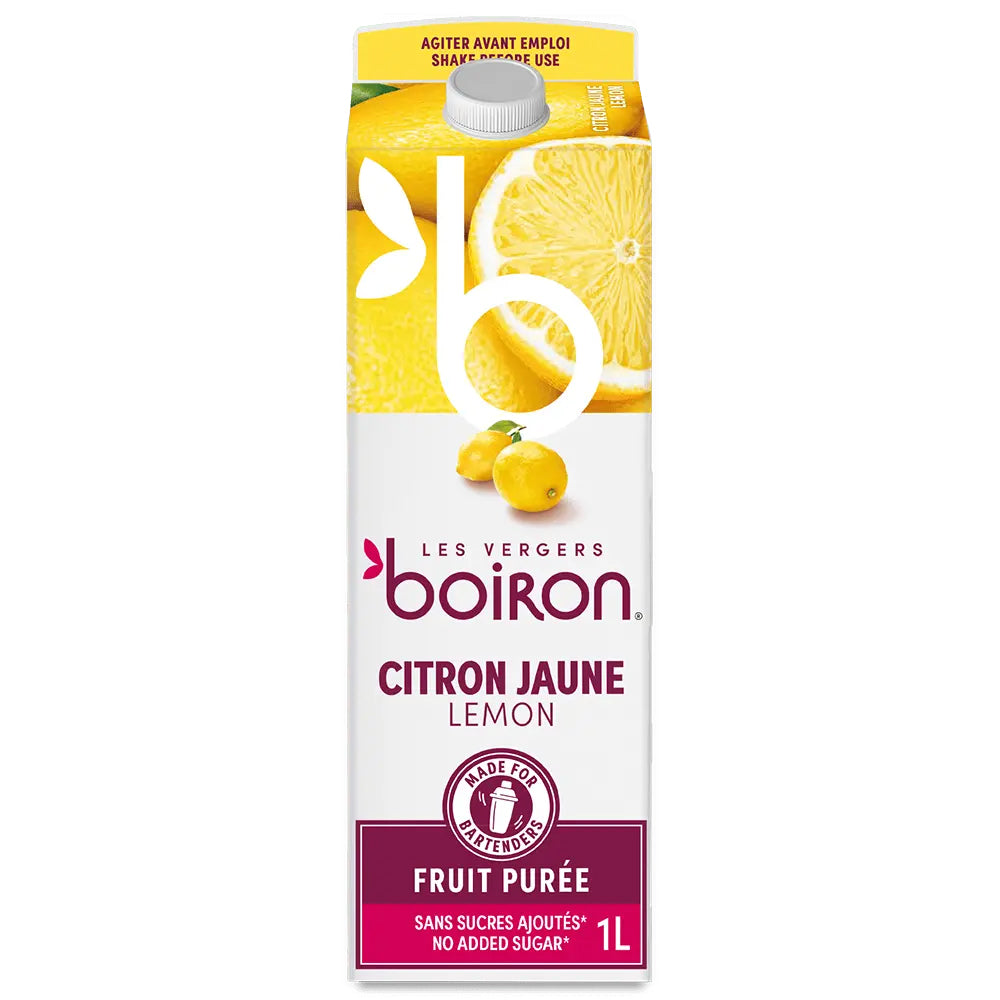 Purée de citron jaune ambiante - 1l