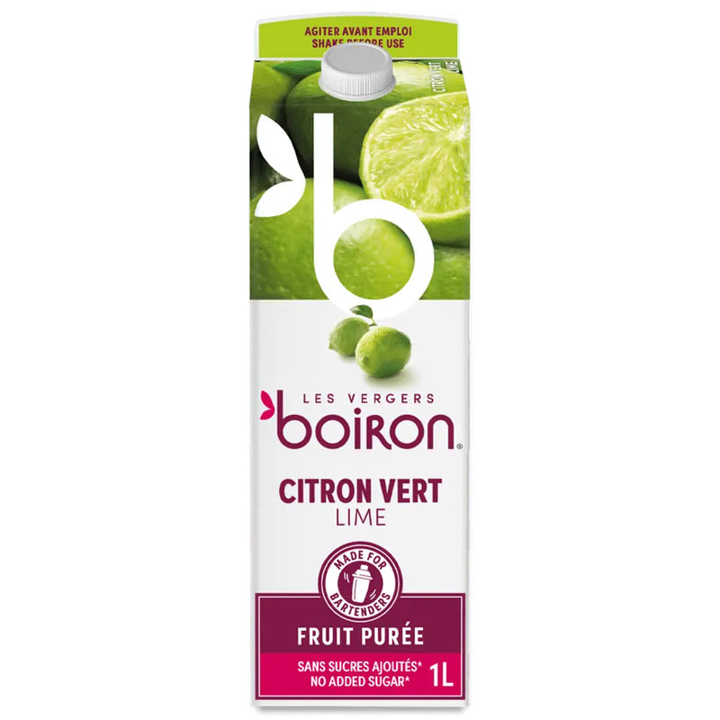 Purée de citron vert pasteurisée - 1l