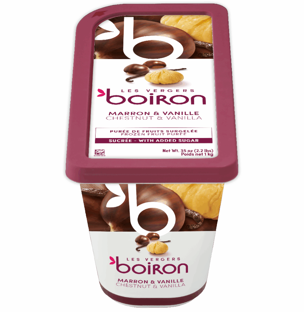 Purée de marron et vanille sucrée - 1kg
