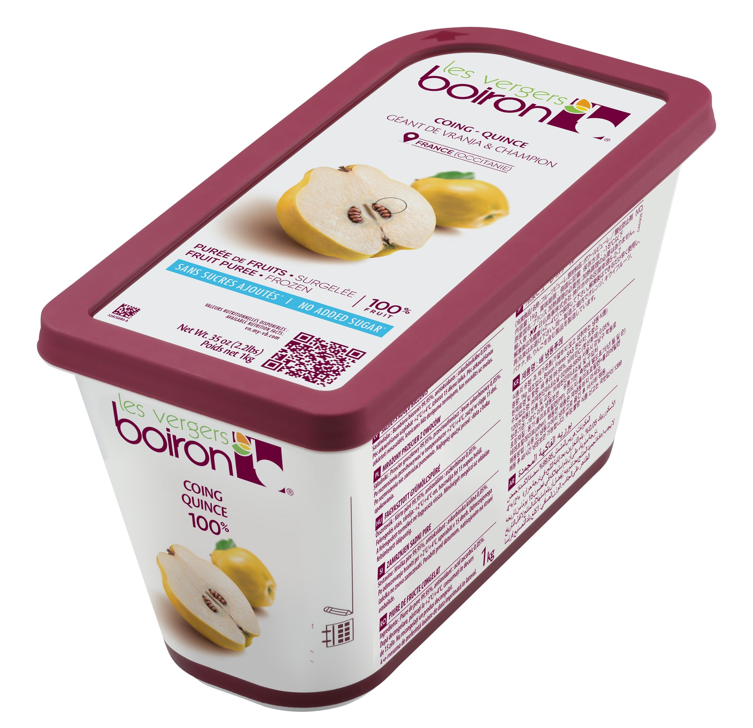 Purée de coing 100% - 1kg