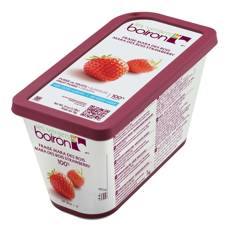 Purée de fraise Mara des bois 100% - 1kg