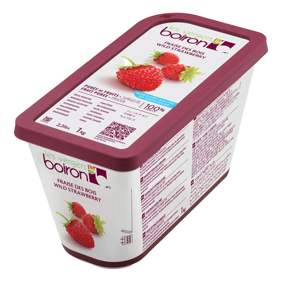 Purée de fraise des bois 100% - 1kg