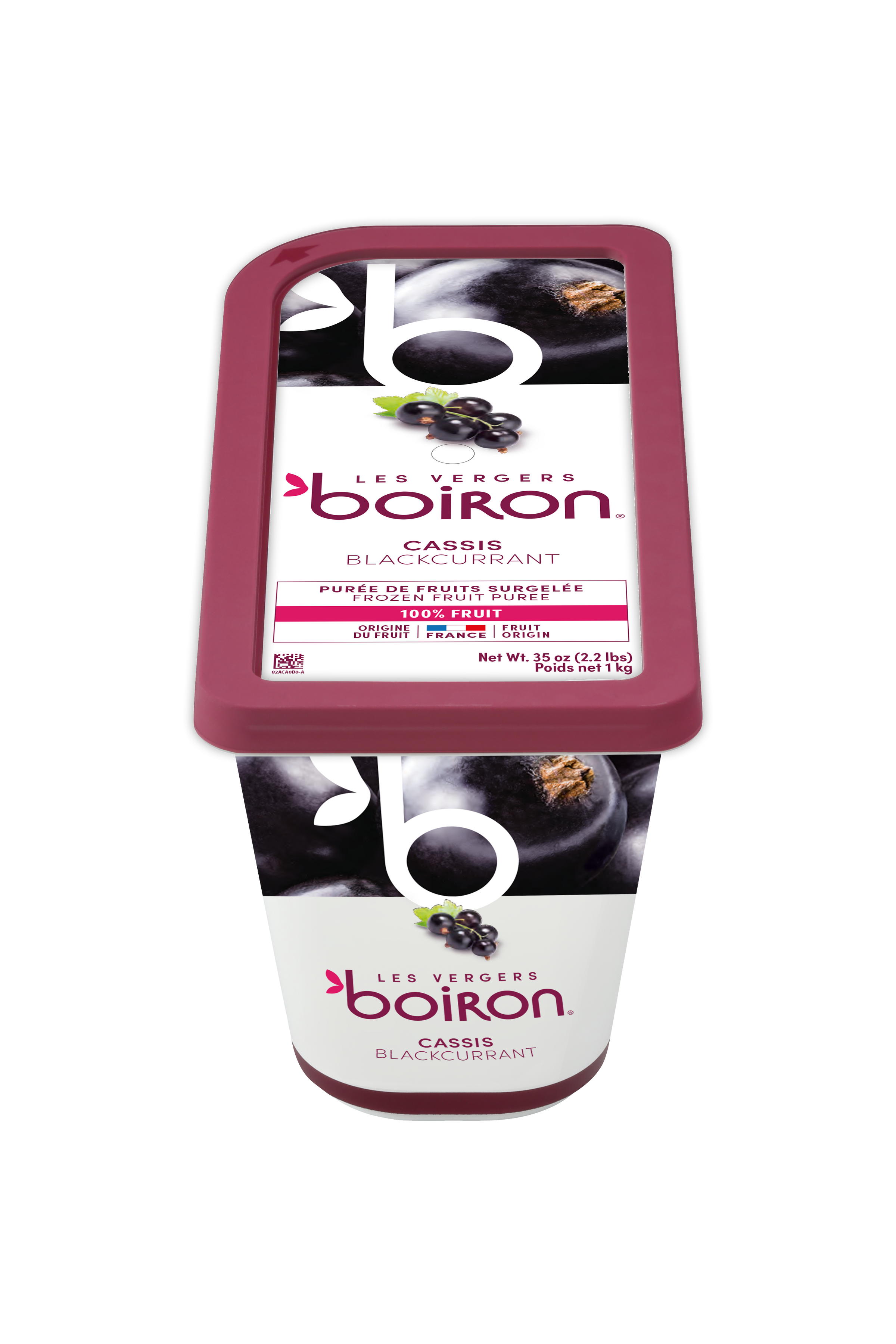 Purée de cassis 100% - 1kg