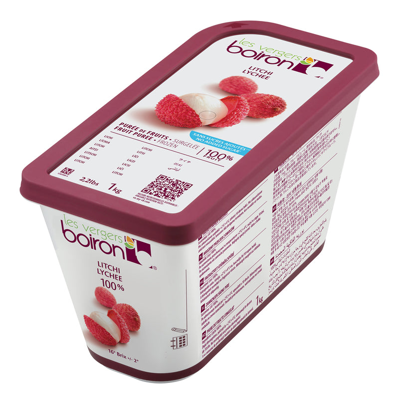 Purée de litchi 100% - 1kg