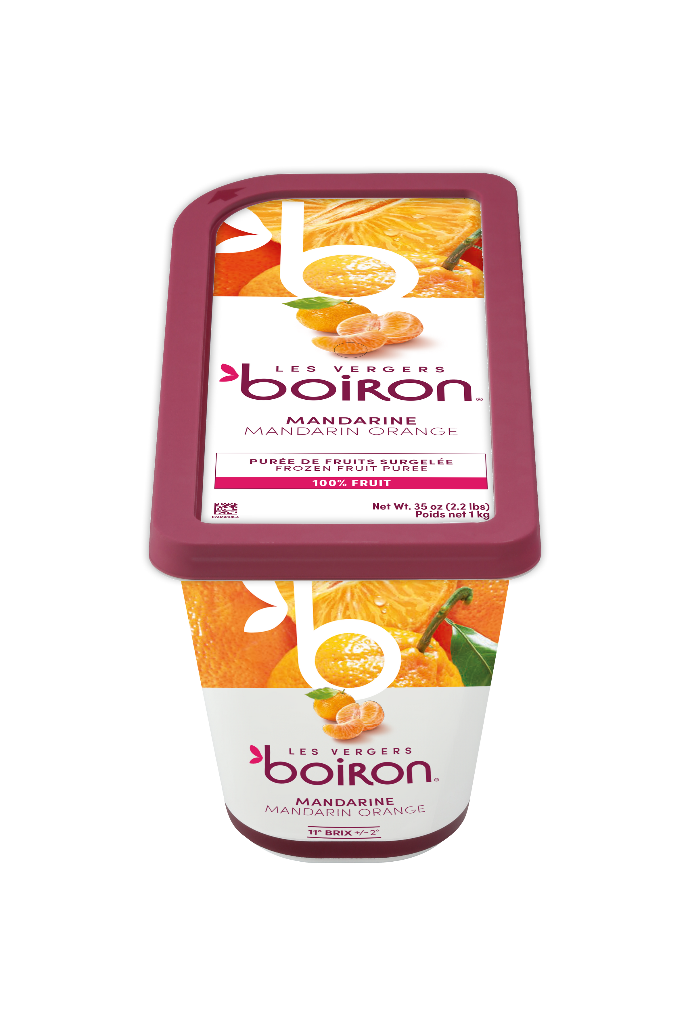 Purée de mandarine 100% Les Vergers Boiron - 1kg