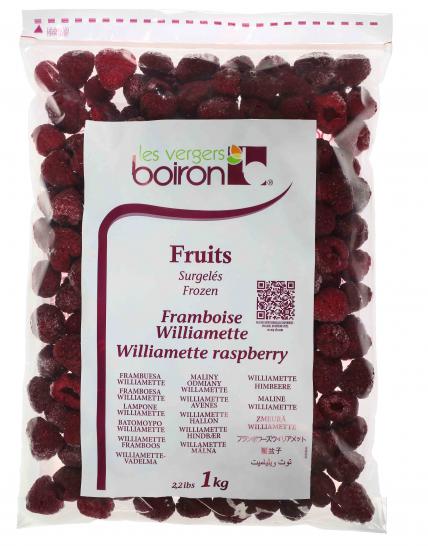 Framboise Williamette entière IQF - 1kg