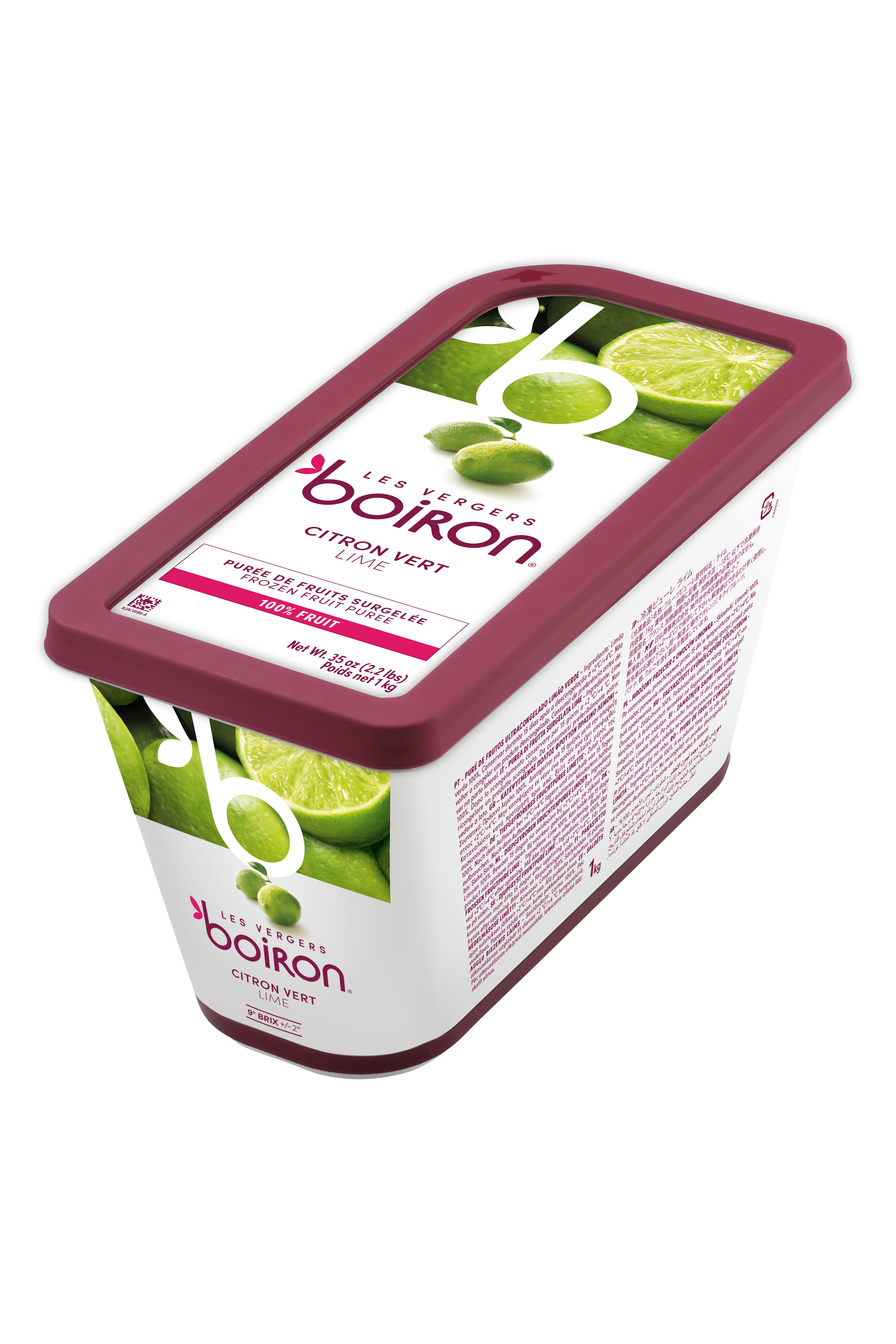 Purée de citron vert 100% - 1kg