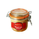 Rillettes au foie gras de canard (25%) - 190g