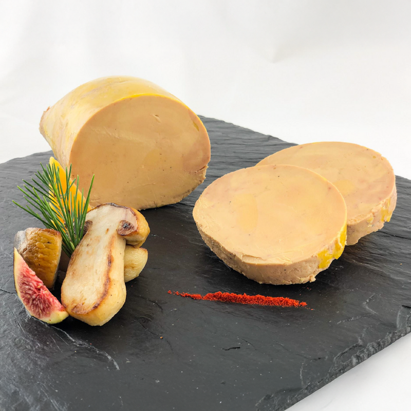 Lobe de foie gras de canard entier mi-cuit - environ 500g