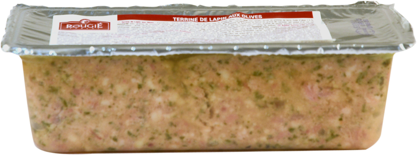 Terrine de lapin aux olives - 1000g
