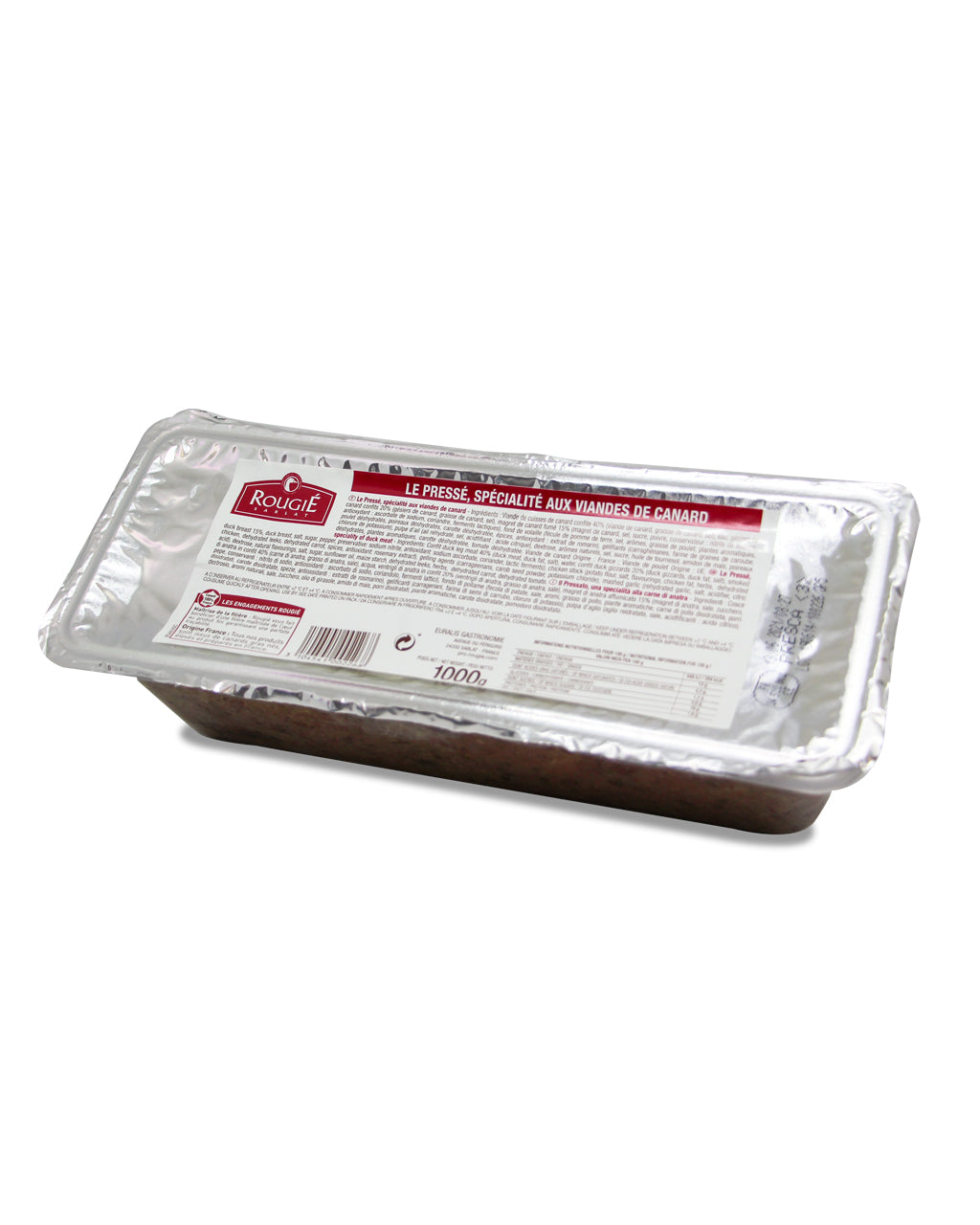 Le Pressé, spécialité aux viandes de canard - 1kg