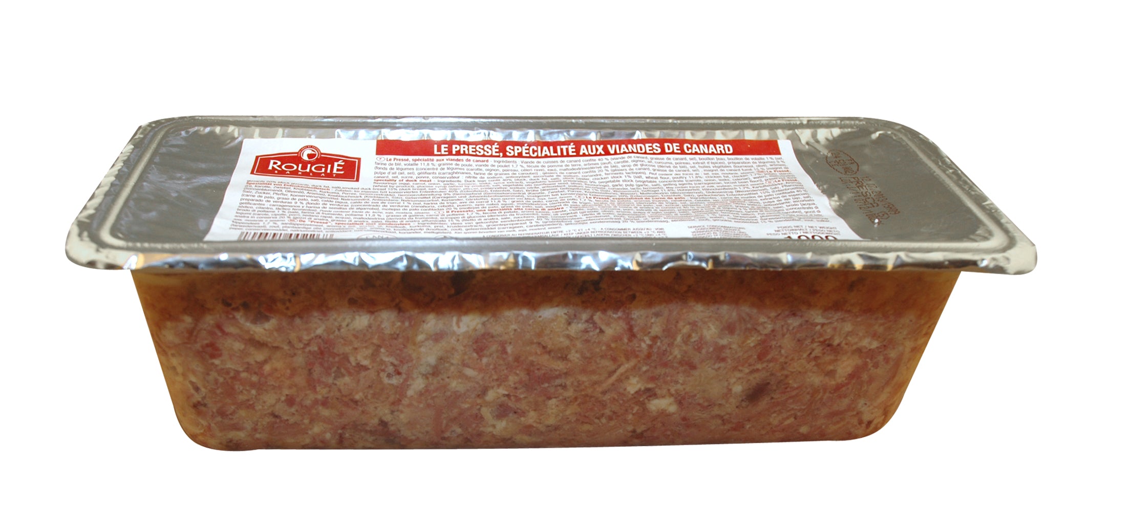 Le Pressé, spécialité aux viandes de canard - 1kg