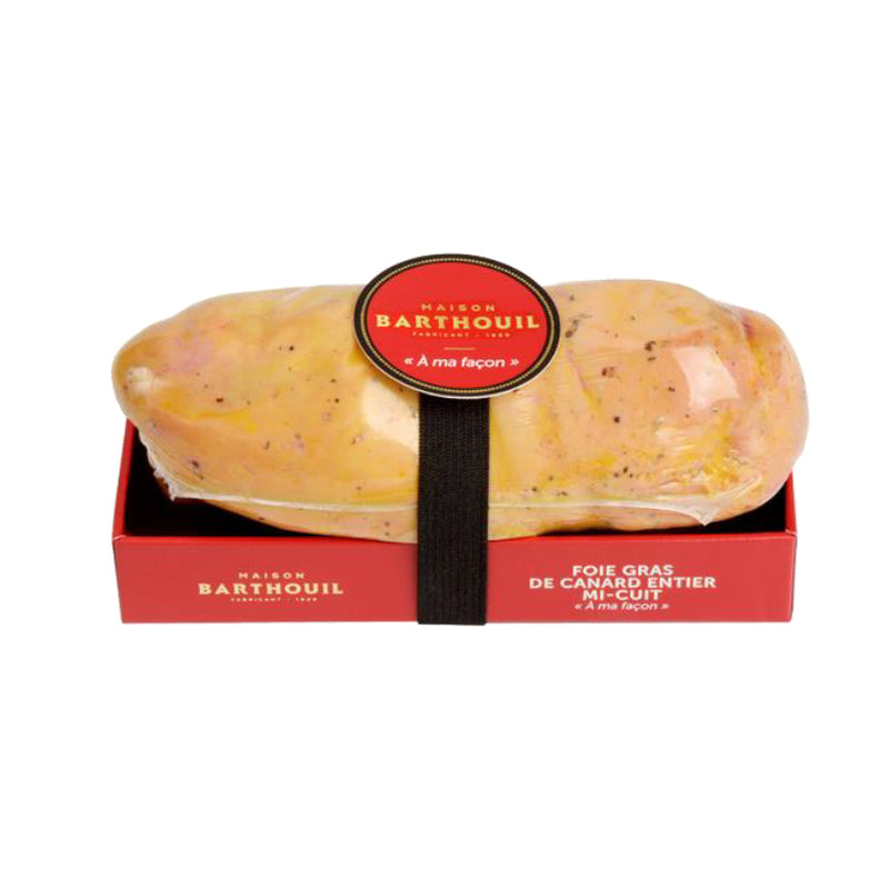 Foie gras de canard entier mi-cuit 1/2 lobe - 230g env