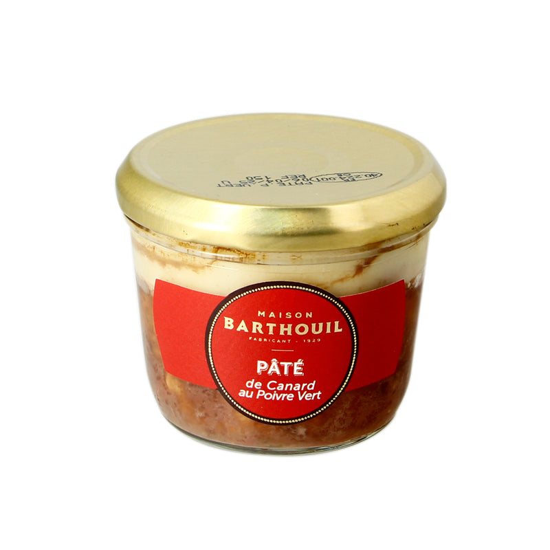 Pâté de canard au poivre vert - 190g