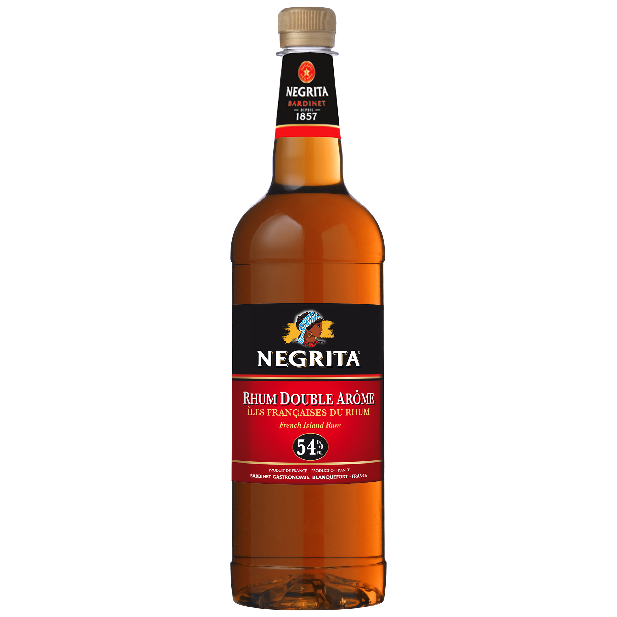 Negrita Double Aroma Rum 54% - 1L