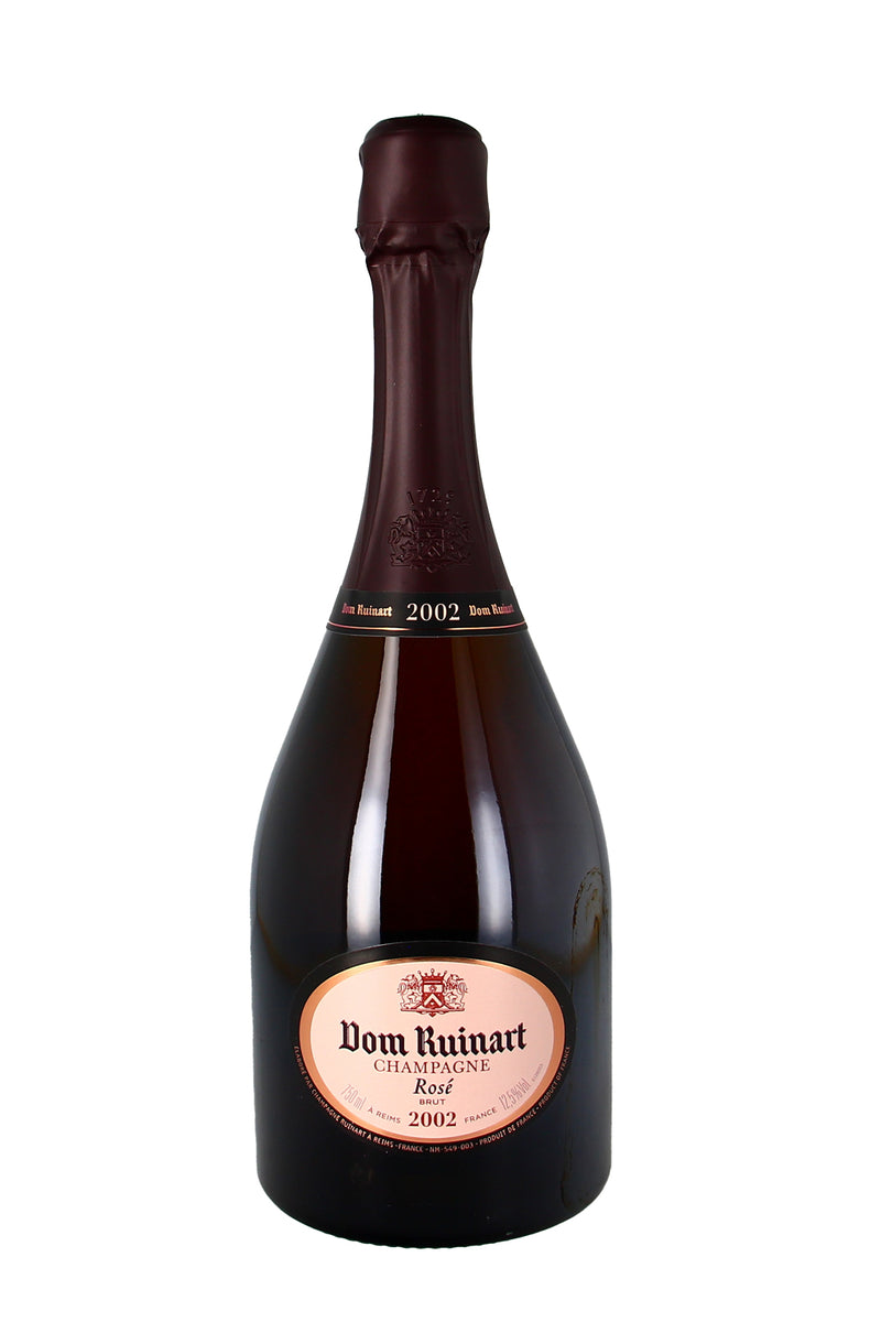 Champagne Brut rosé Dom Ruinart avec coffret 2002 - 75cl