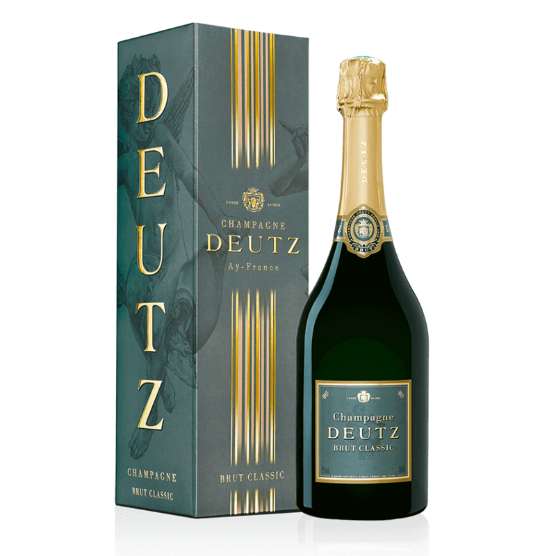 Champagne Deutz Classic With Crude Case - 75Cl