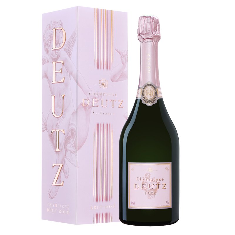 Champagne Deutz Crude Rose Case - 75Cl