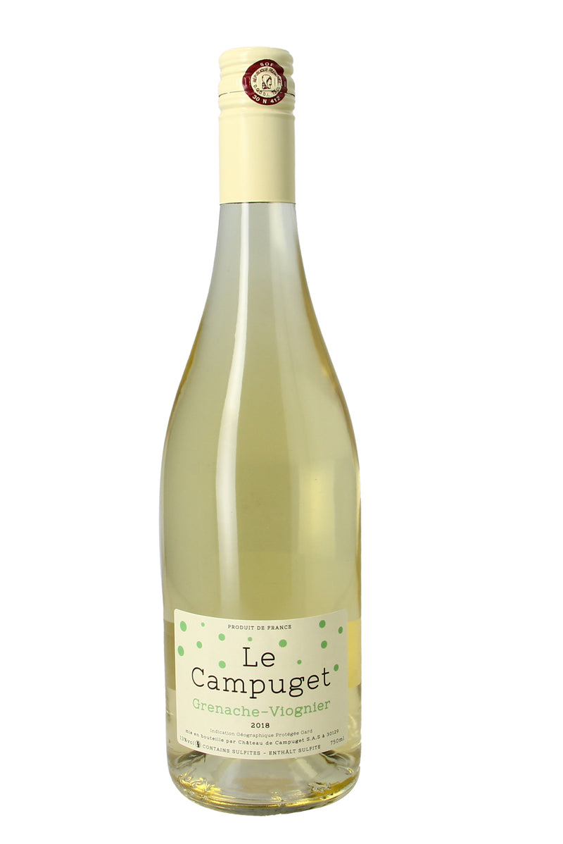 The Campuget Blanc 2018 Wine Country From Gard - 75Cl