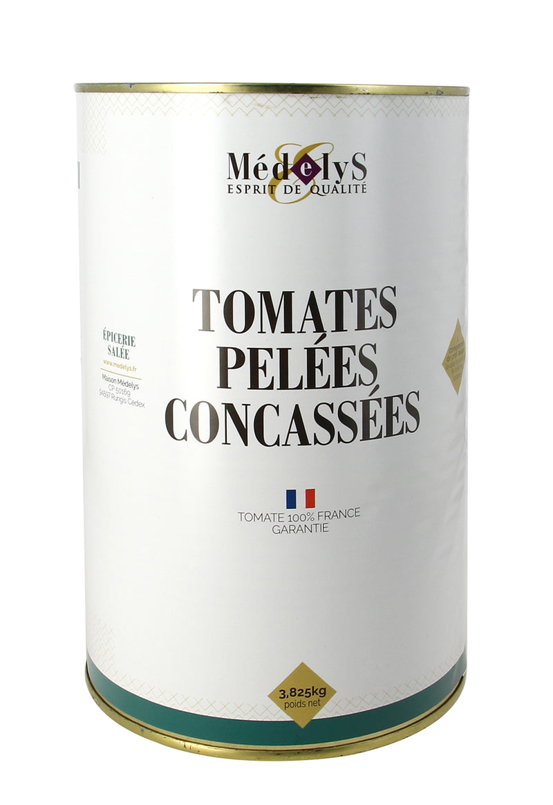 Tomates pelées concassées FR - 5/1 - 4Kg