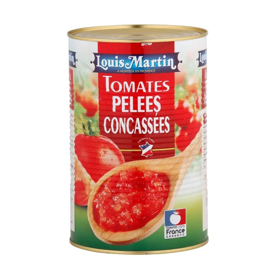 Tomates pelées concassées FR - 5/1 - 4Kg