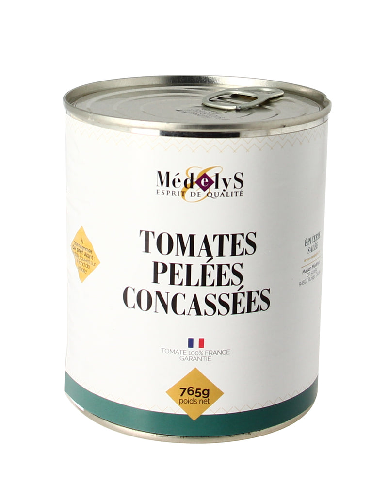 Tomates Pelées Concassées 4/4 - 765g