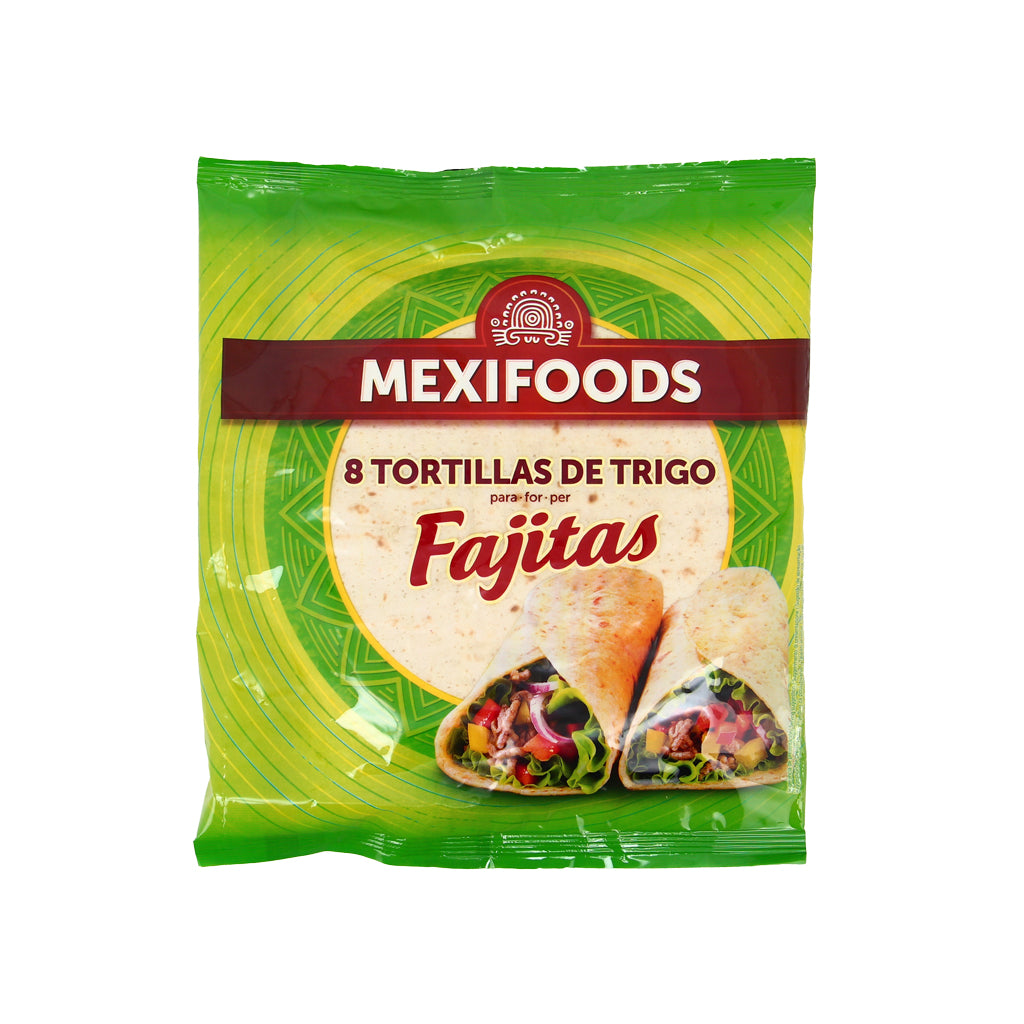 Tortillas 20Cm Wheat - 8Pieces