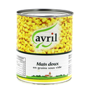 Maïs avril boîte 4/4 - 600g