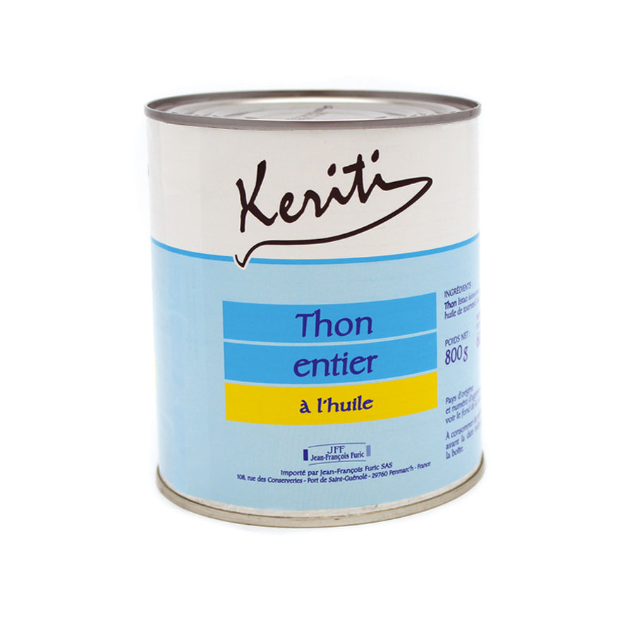 Thon entier à l'huile boîte 4/4 - 800g