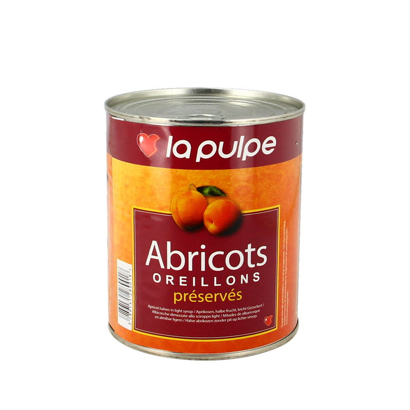Oreillons d' abricot au sirop léger boite 4/4 - 765g