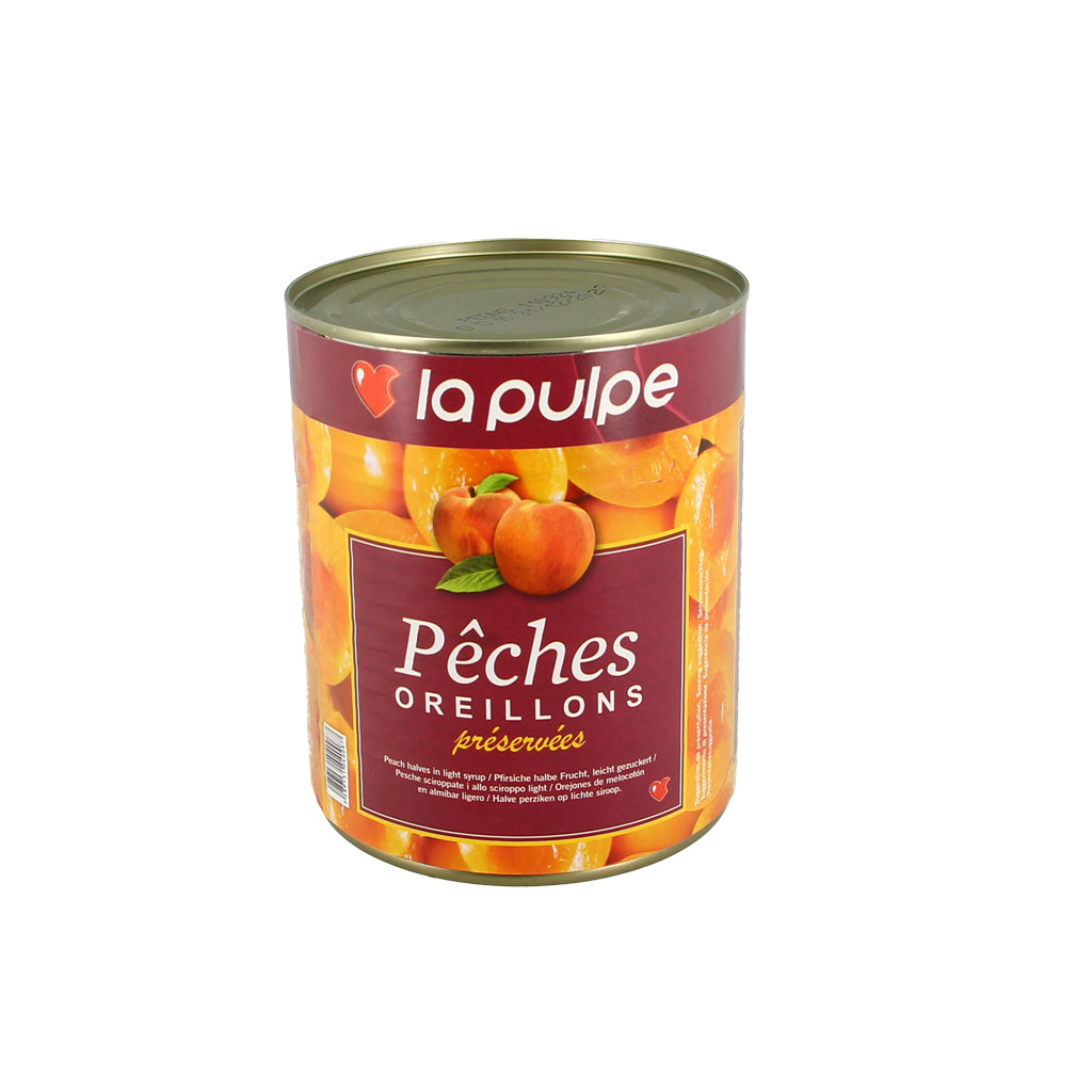 Mumps Peach In Light Syrup 4/4 Box - 765G