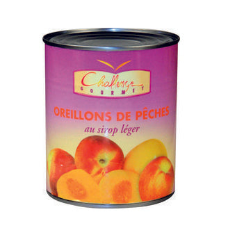 Mumps Peach In Light Syrup 4/4 Box - 765G