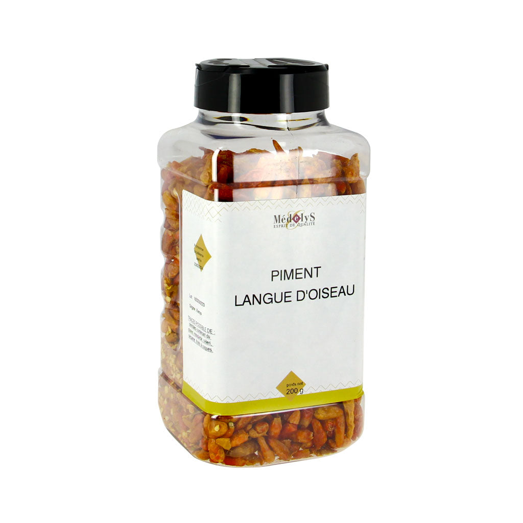 Piment langues d'oiseaux - 200g