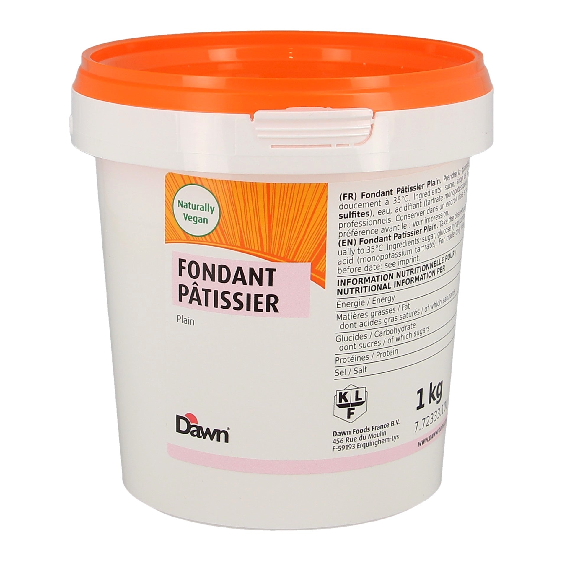 Fondant pâtissier blanc - 1kg