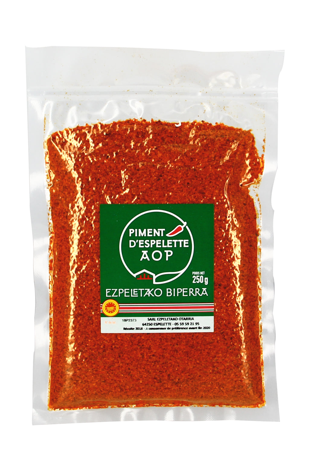 Poudre de piment d'Espelette AOP poudre - 250g
