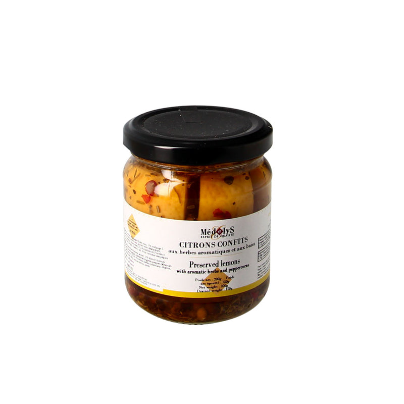 Spicy Candied Lemons - 210Ml