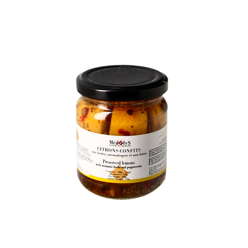 Spicy Candied Lemons - 210Ml