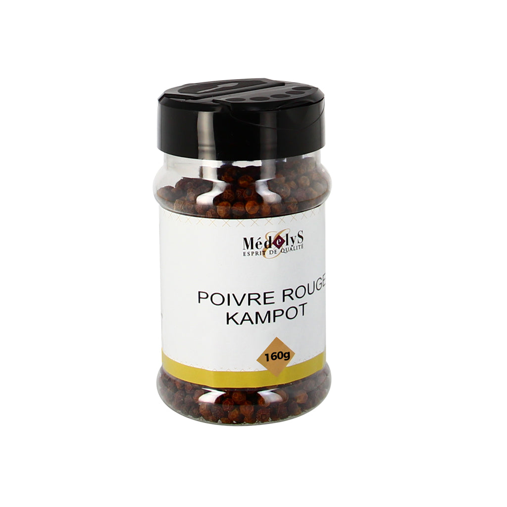 Poivre rouge de Kampot IGP - 160g