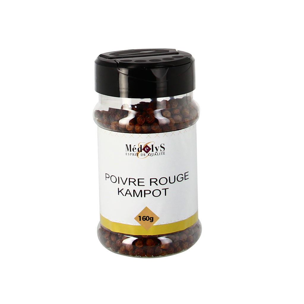 Poivre rouge de Kampot IGP - 160g