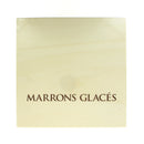 Boite bois de 30 marrons glacés Naples sous alu - env 600g