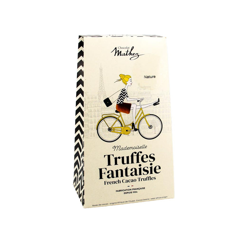 Truffes fantaisies nature étui Paris chic shopping - 100g