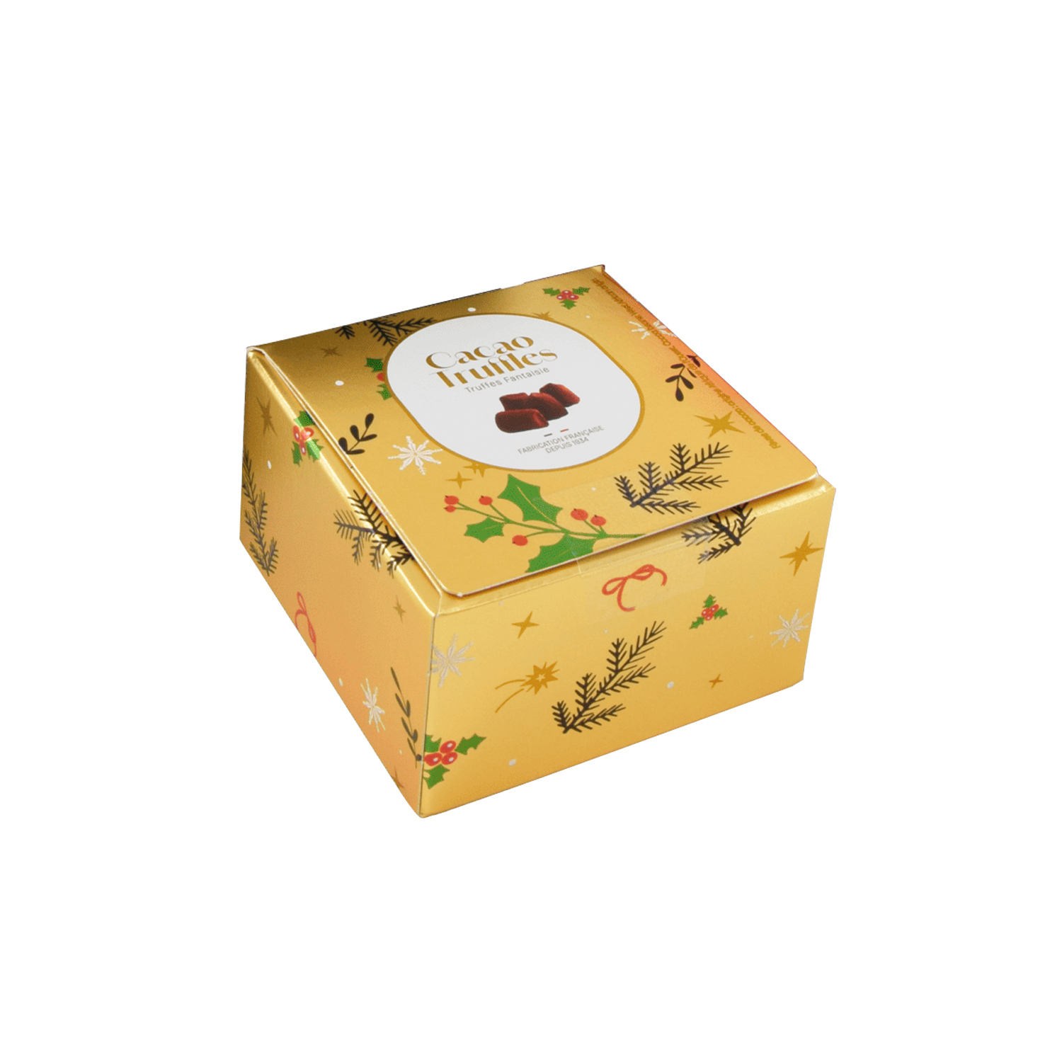 Ballotin attaque Noël truffes natures - 50g