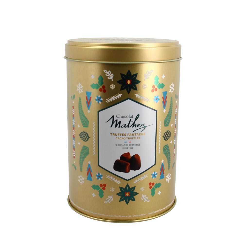 Truffes fantaisie, boite Christmas - 500g