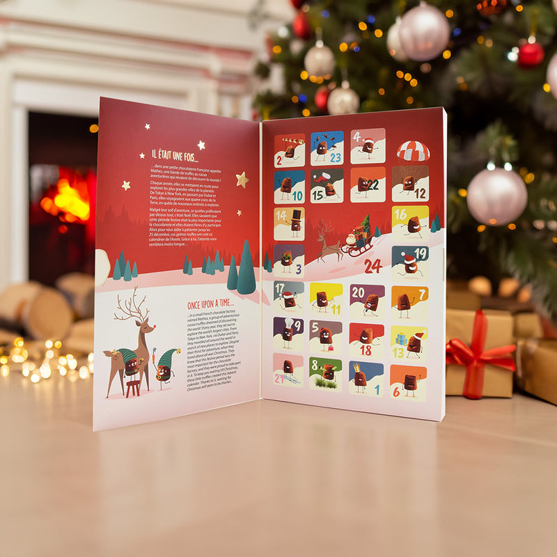 Calendrier de l'avent truffes fantaisie - 170g