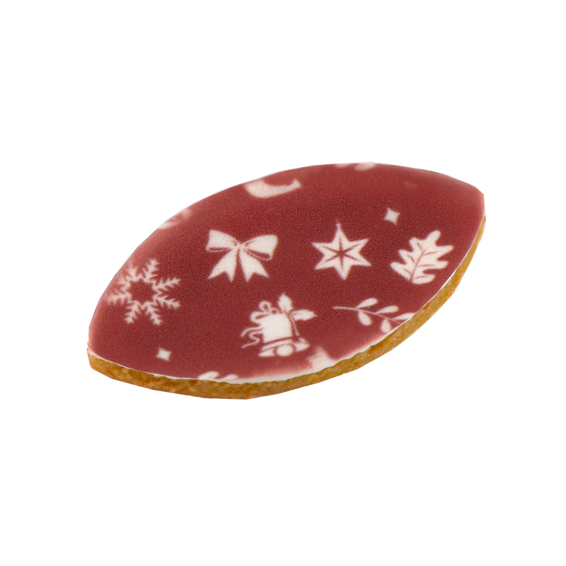 Calisson bouchée en décor de Noël - 35g