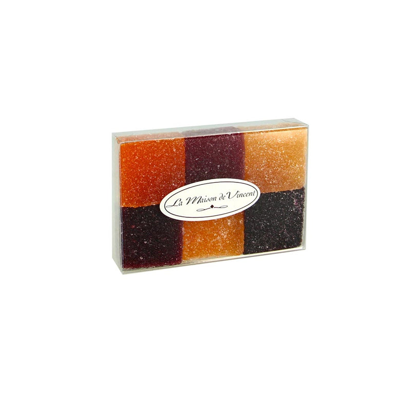 Pâtes de fruit artisanales pur fruit assorties - 75g