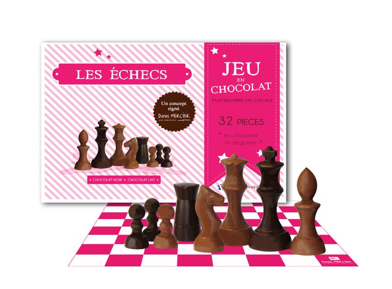 Jeu d'échec en chocolat - 280g