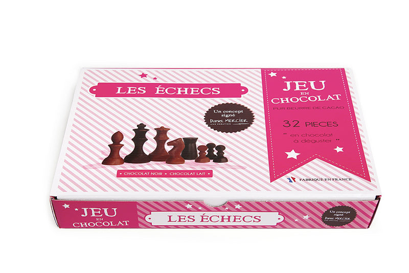 Jeu d'échec en chocolat - 280g