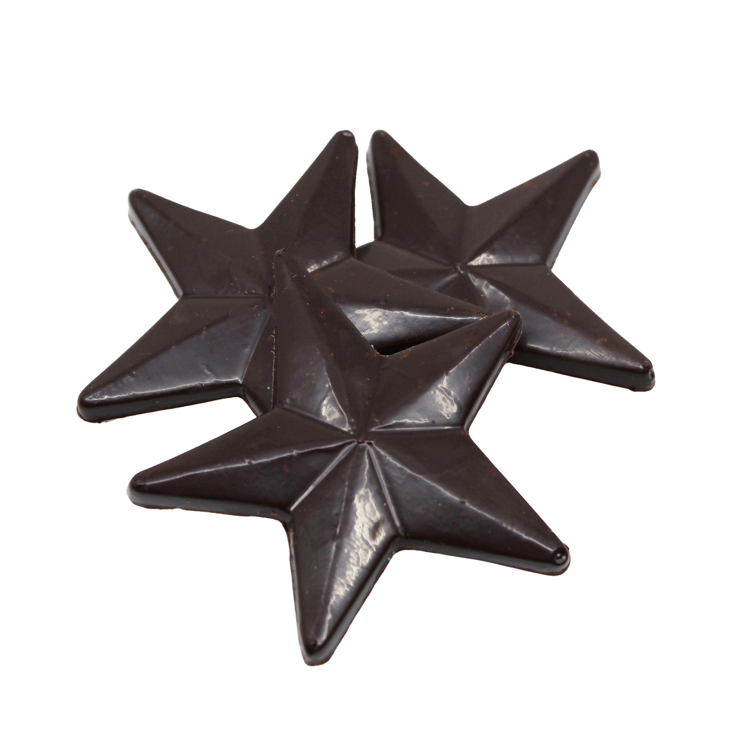 Etoiles feuilletées au chocolat noir - 80g