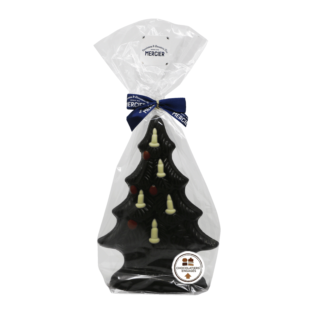 Filled dark chocolate Christmas tree - 160g